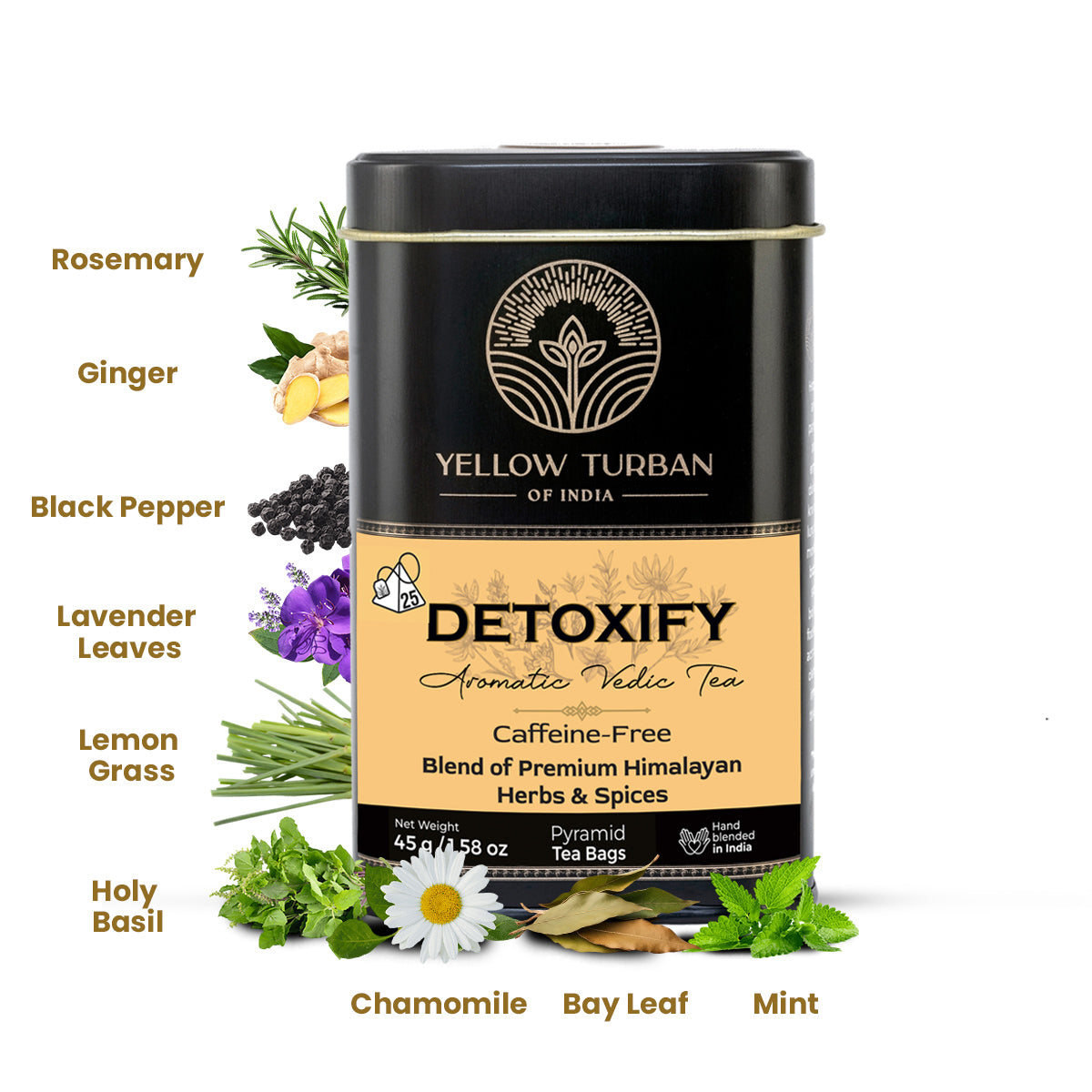 Detoxify Aromatic Vedic - Tea Bags