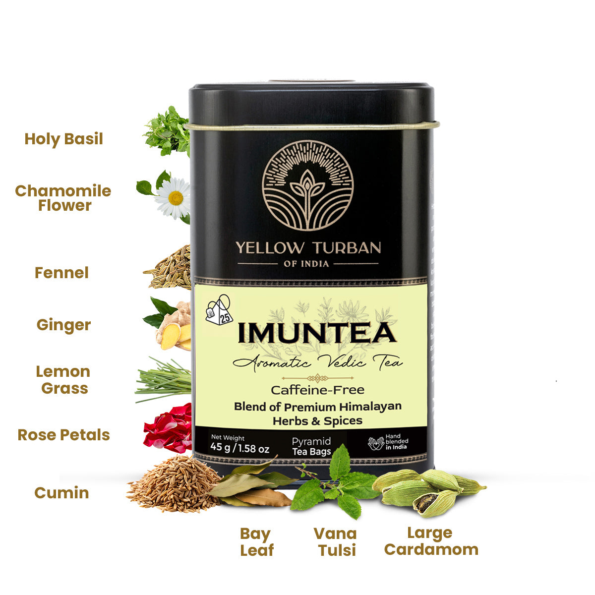 Imuntea Aromatic Caffeine-Free Vedic - Tea Bags