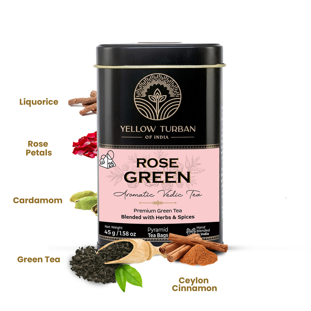Rose Green - Tea Bags