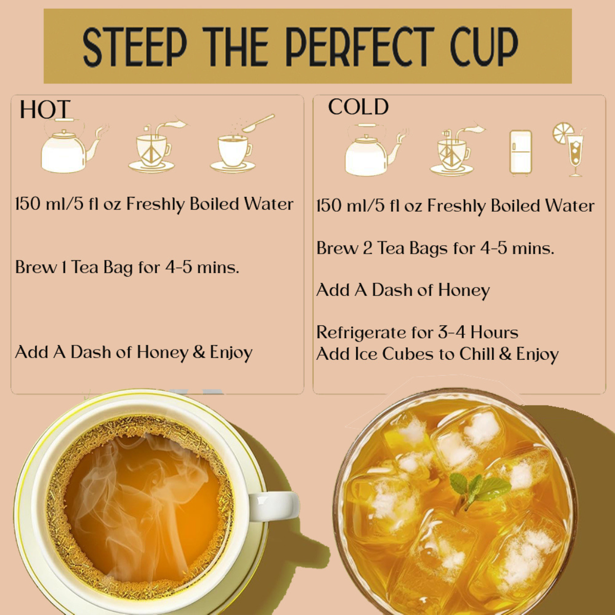 Morning Motivation Caffeine-Free Aromatic Vedic - Tea Bags